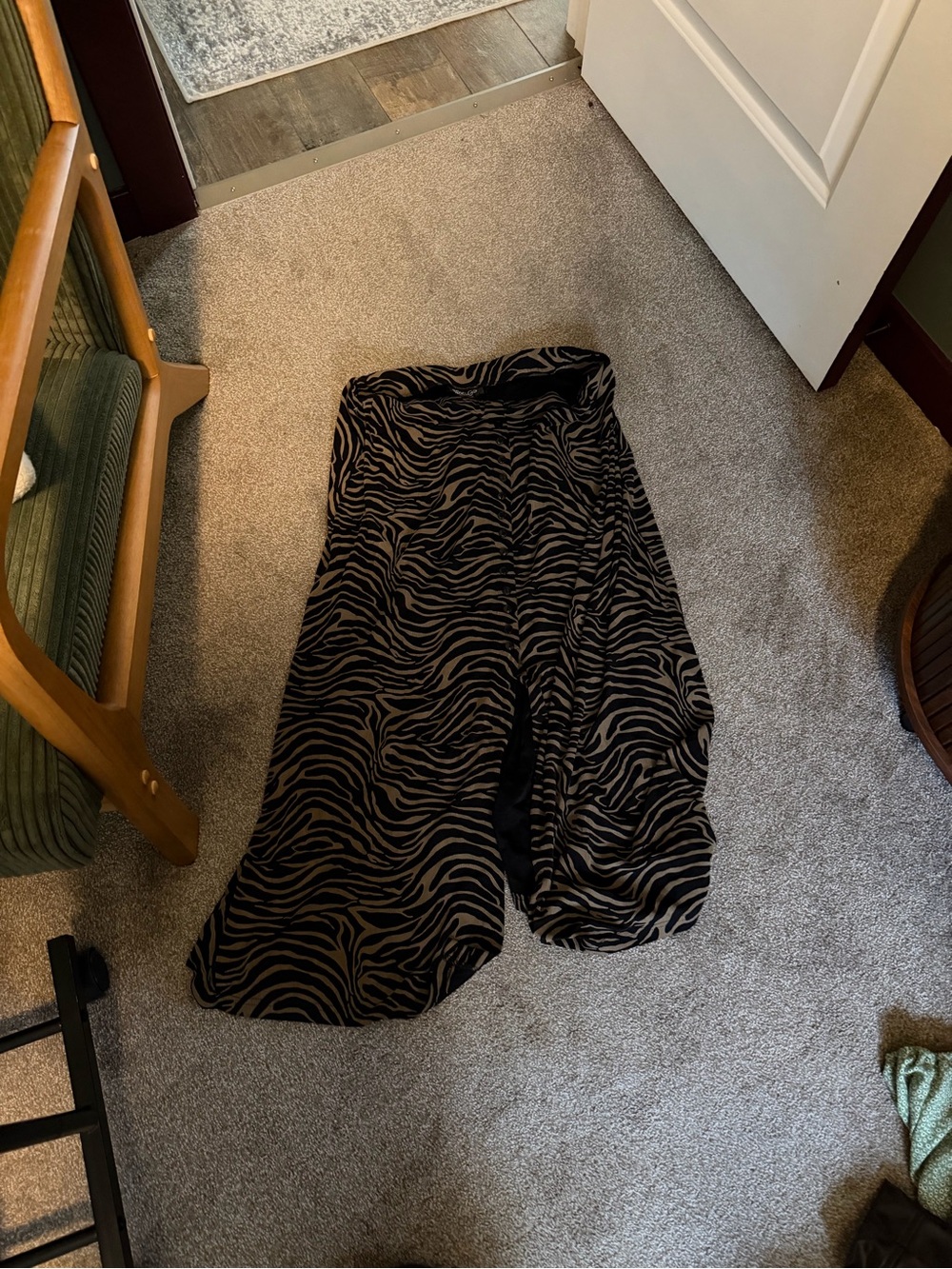 Zebra Print skirt